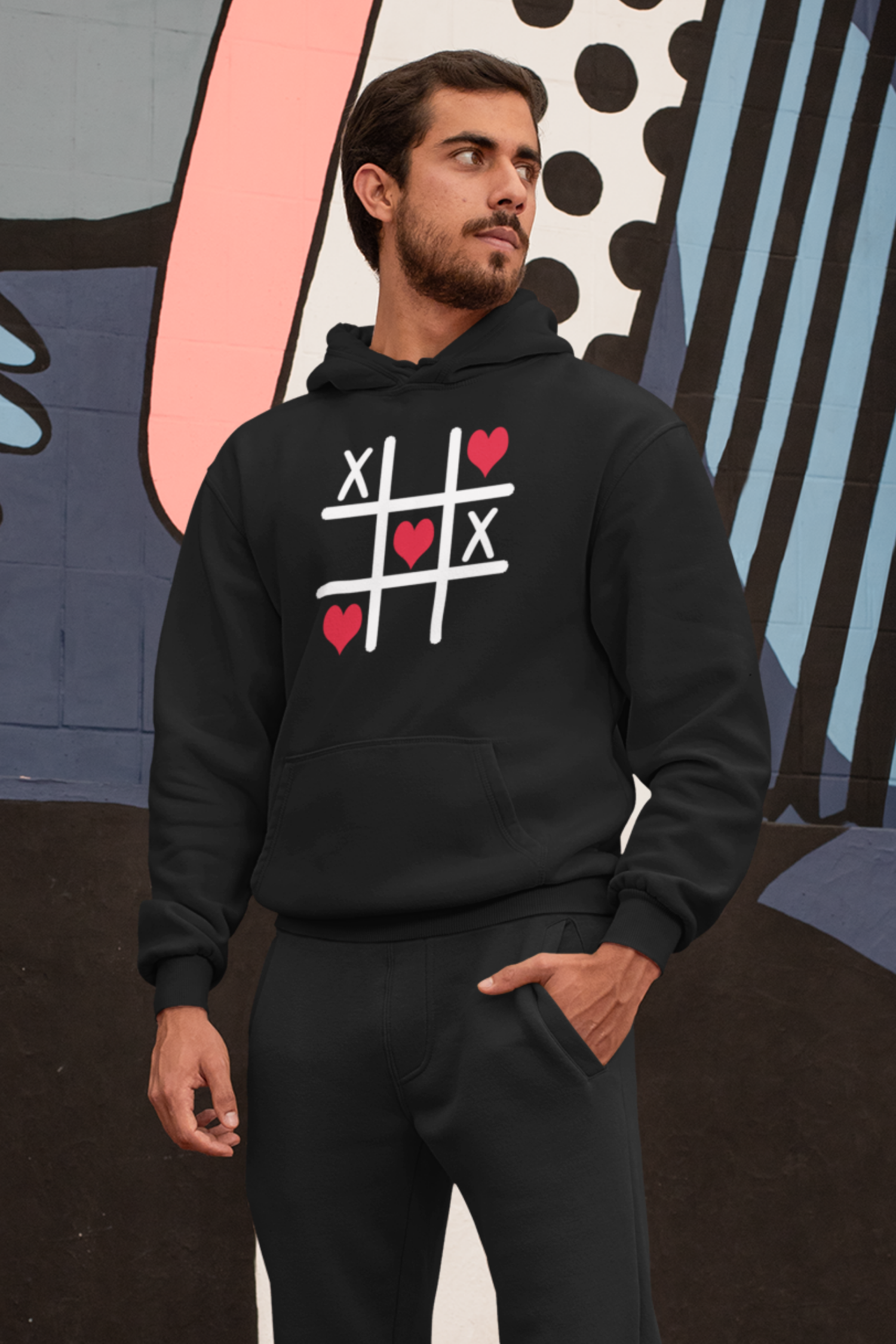 Louis Vuitton Hoody Hoodie Sweater Hooded Black L Sweatshirt