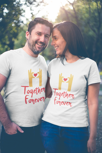 Together Forever Matching Couple Tees