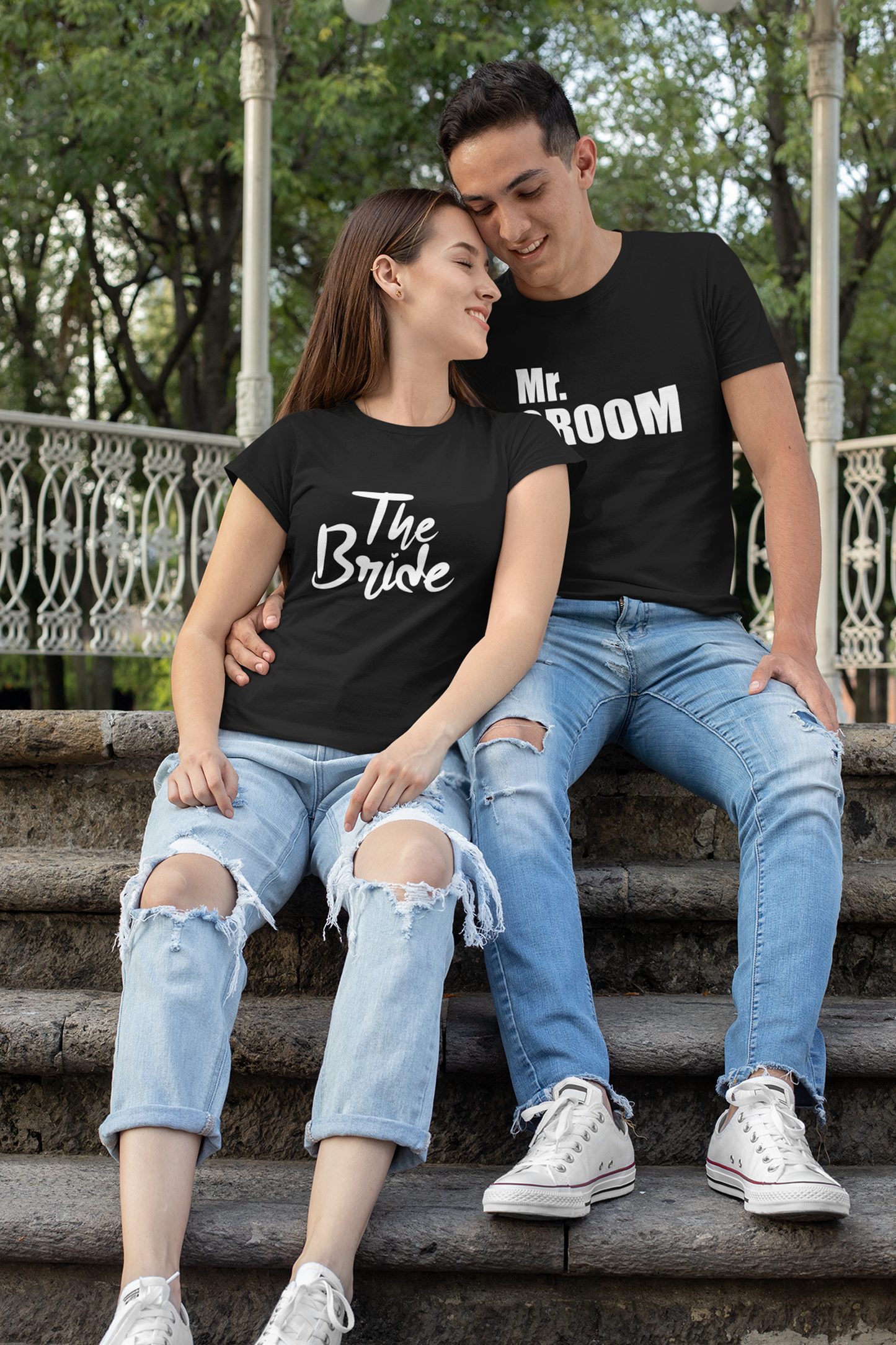 Bride & Groom Couple T shirts For Pre Wedding Shoot