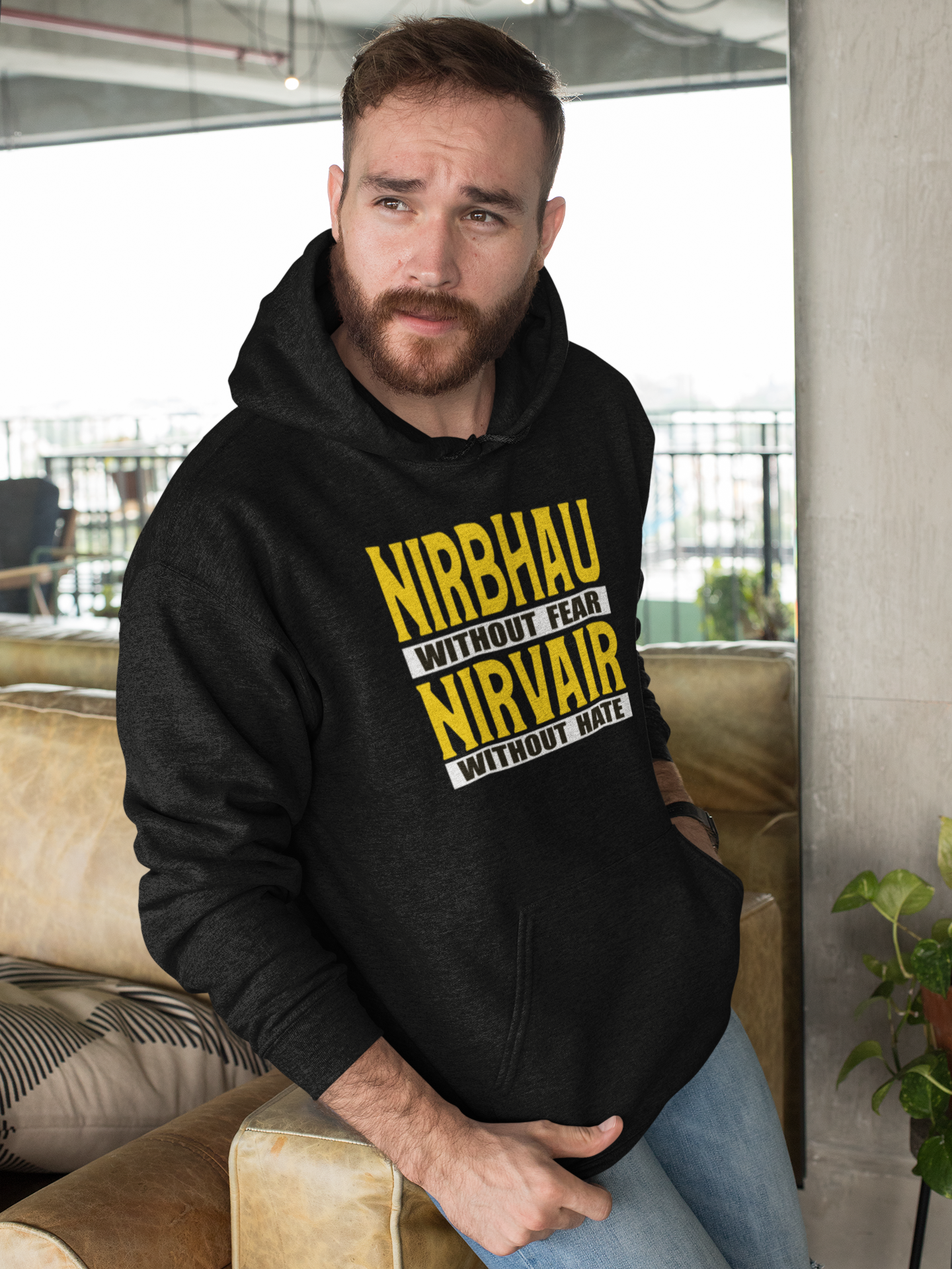 nirbhau nirvair punjabi sweatshirt - nautunkee